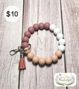 Simply Solid Keychain Wristlet