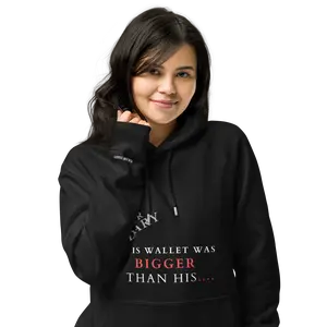 Dear Diary Unisex Eco Raglan Hoodie 100% Vegan