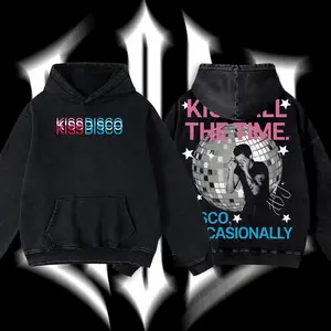 [MusicStyle] Harry Styles, Kiss Disco Clock Official Graphic For Harries Premium Cotton Soft Hoodie T-Shirt, Kiss All the Time. Disco, Occasionally Merch Tee, Hazza Concert Music Fan Graphic Tee, Gift For Music Fans