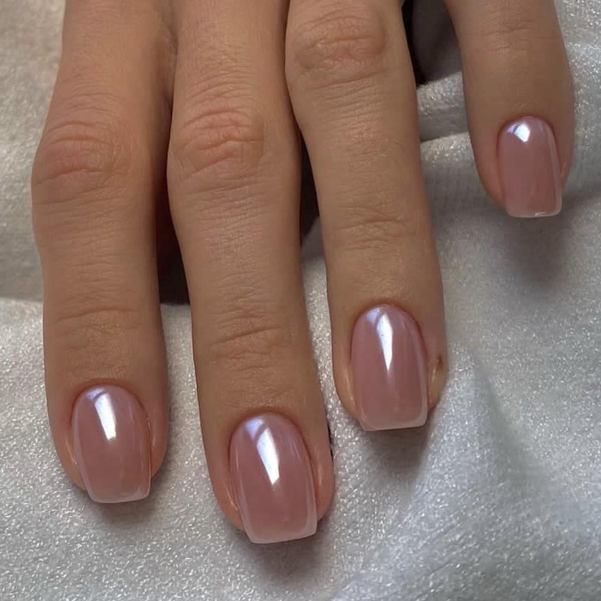 Multi-Style Short Oval Press On Nail Collection,Classic Burgundy / Blush Pearl Glow / Milky Cream Gloss For Woman