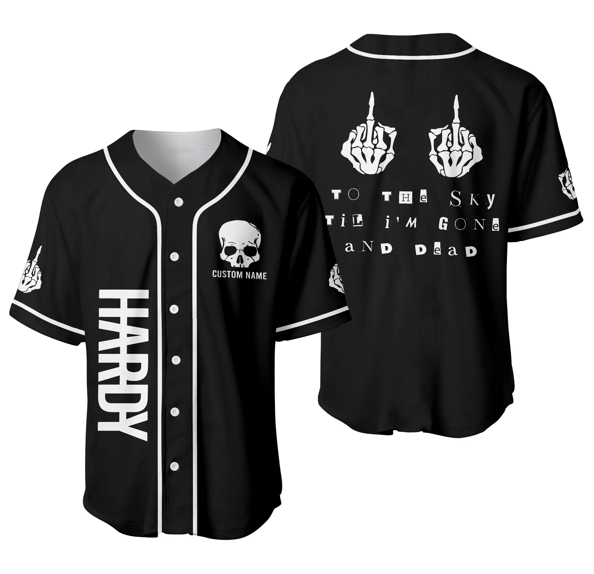 Hardy Country Music Custom Jersey Shirt, Baseball Jersey Shirt, Outdoor Sports, Sport Shirt, Dynamic And Comfortable