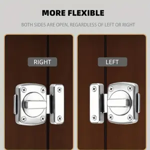 Secure Your Home With This Heavy-Duty Swivel Bolt Door Lock!