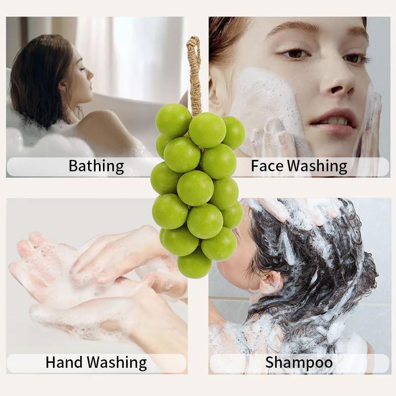 Rozino Blue Grape Bath Soap, 20 bars — natural cleansing soap for everyday body care