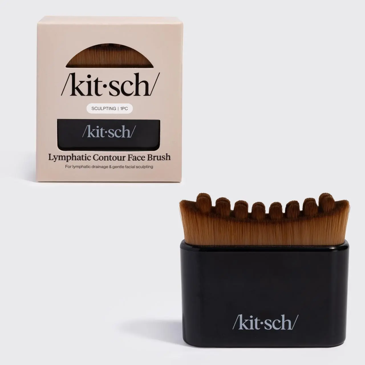 Black Lymphatic Contour Face Brush Black Lymphatic Contour Face Brush