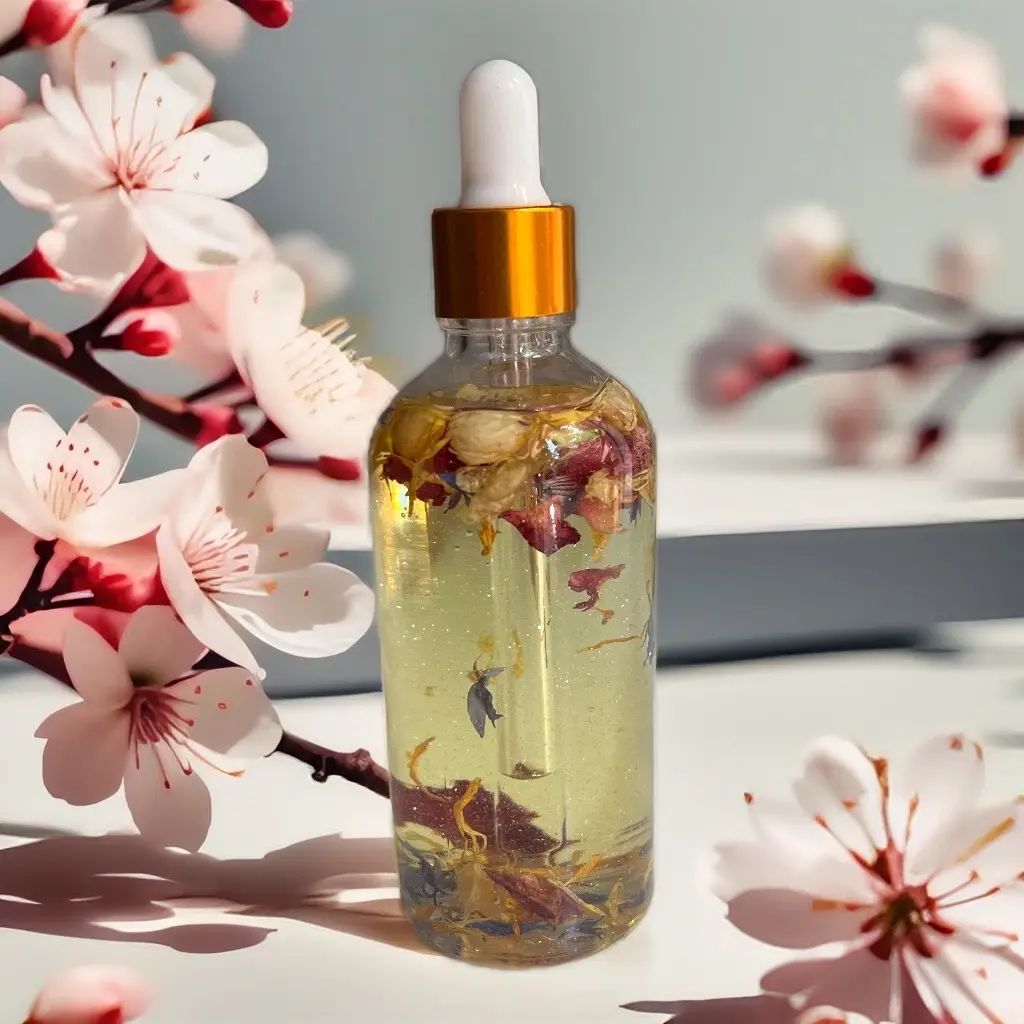 Goddess Body Oil Spring Ostara Collection Body Care Floral Sunflower Blend scented
