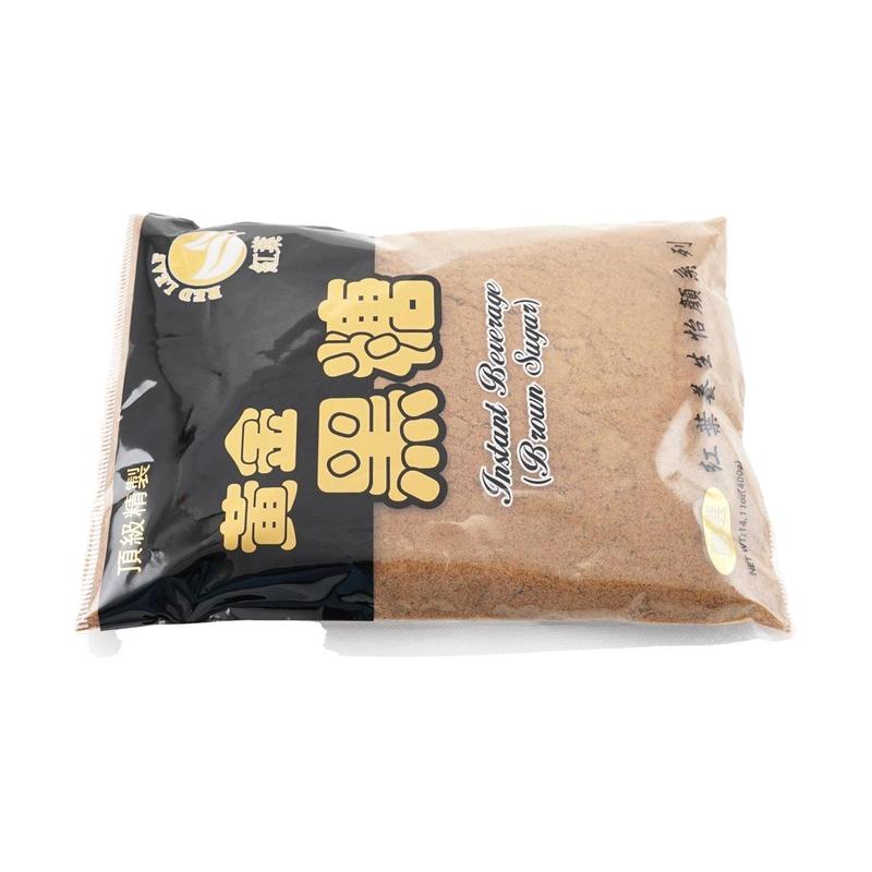 HONGYE Taiwan Golden Brown Sugar 400g - Premium Baking, Boba Tea, Dessert Ingredient