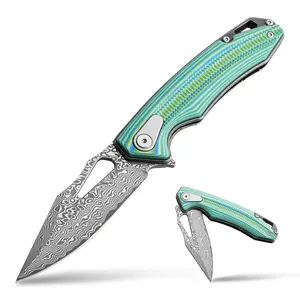 Handcrafted Outdoor Steel Knife with Sheath - 2046 Stainless Steel, Twisted Pattern Design, Ergonomic Handle and Safe Sheath, Suitable for Kitchen, Camping, Outdoor Use - Durable and Stylish Kitchen Tool, Essential for Camping, High-Quality Craftsmanship