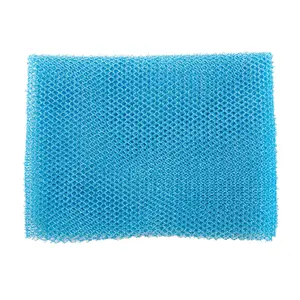 African Exfoliating Mesh Bath Sponge - Double-Sided Bath Scrub Cloth, Soap-Compatible Personal Care Accessory for Smooth Skin & Back Shower Cleaning, Accessories
