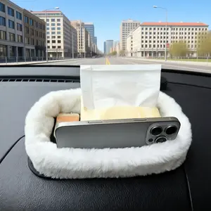 Luxury Car Storage Box, Dashboard Organizer Tray, Large Space Car Storage Box, Essential Auto Accessories, Must-Have Vehicle Organizers, Car Console Organizer