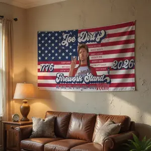 Joe Dirt 4th of July America 250TH Anniversary Flags, 4th Of July, 250th Anniversary US 1776-2026