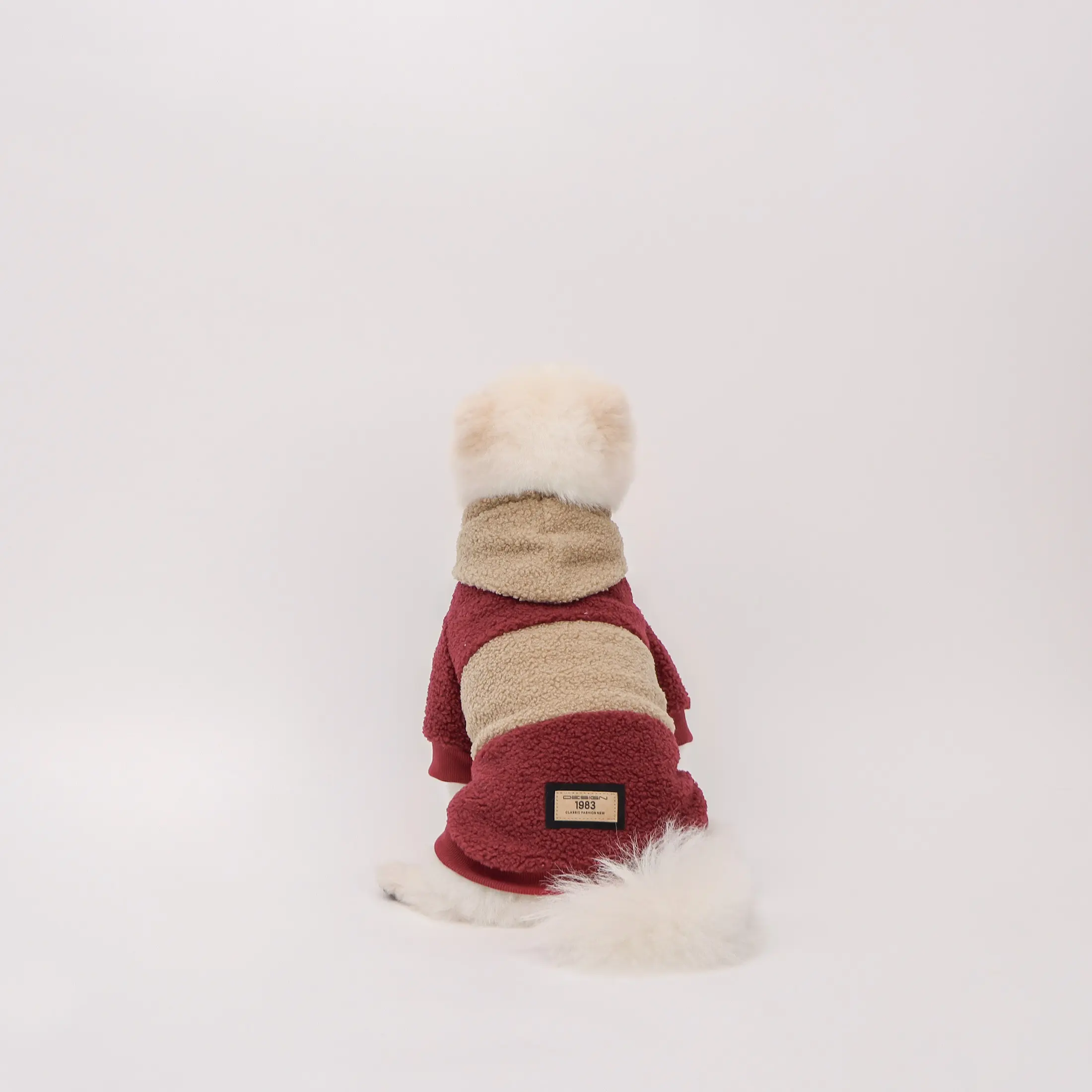 Dog Hoodie, Autumn/Winter Warm Thickened Hooded Sweatshirt for Dogs and Cats, Soft and Fluffy Pet Clothes, Suitable for Small to Medium Dogs and Cats, Cozy Hooded Dog Coat Jacket Outfit for Cold Weather, Sweater, Puppy Sweater