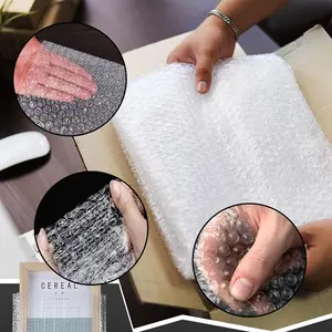 7x8.5 inch clear bubble cushioning packaging, double layer shockproof protective storage, suitable for handling, shipping, packaging and storage - 25/50/100 pieces