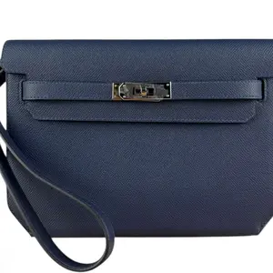 Pre-owned HERMÈS togo leather Clutches & Wristlets Hermes Depeche 25 Clutch 2021