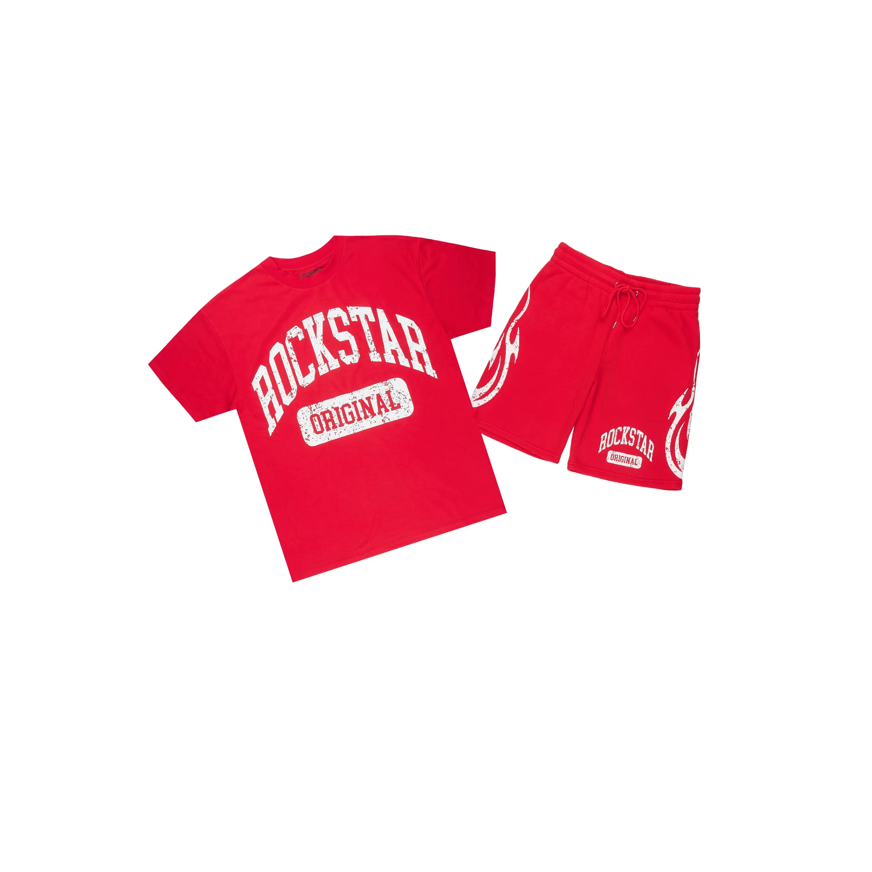 Members Red T-Shirt/Short Set