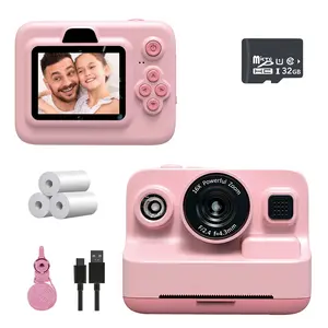 Instant Print Kids Camera, 1080P Photo Camera for Girls Aged 3-12, Portable Toy Gift for Birthdays & Holidays, Model Xinghao Y02