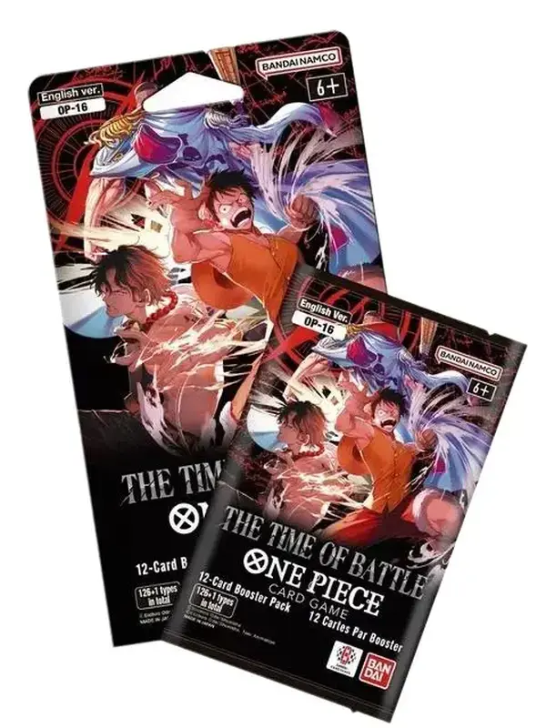 One Piece - 16 - The Time of Battle - Sleeved Booster Pack