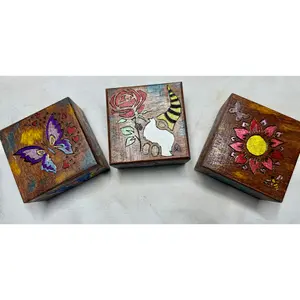 Wooden Trinket Boxes