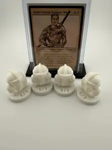 Call the Alarm Soldier Token Pack – 4x 3D Soldier Creature Tokens