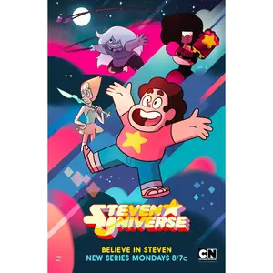 Steven Universe Poster Animation Tv Series Kids Children Fun Wall Decor!!! Funny Poster, Fun Poster, Wall Decor