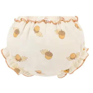Boys and Girls Bread Pants Children's Underwear Baby Shorts Summer A-Class Pure Cotton 1-3 Years Old Infant Triangle Bloomers