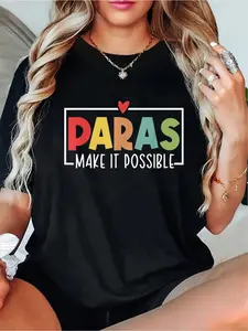 Paras Make It Possible Teacher Paraprofessional Paraeducator T-Shirt