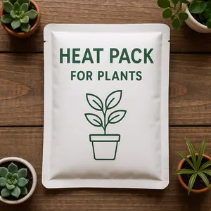 ADD ON ONLY - Winter Shipping Heat Packs & Thermal Insulation Wraps for Live Plants - 72 Hours Warmth for Temperatures 55°F or Lower - Live Arrival Guarantee