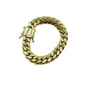 Bracelet with Box Lock Clasp 10mm Width 6 Inches Length Fashionable Jewelry Accessory