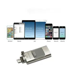 High-Speed USB 3.0 Flash Drive, 3-In-1 Portable Storage Device for PC/MAC and Android Phones, Ideal for Photos and Data Transfer