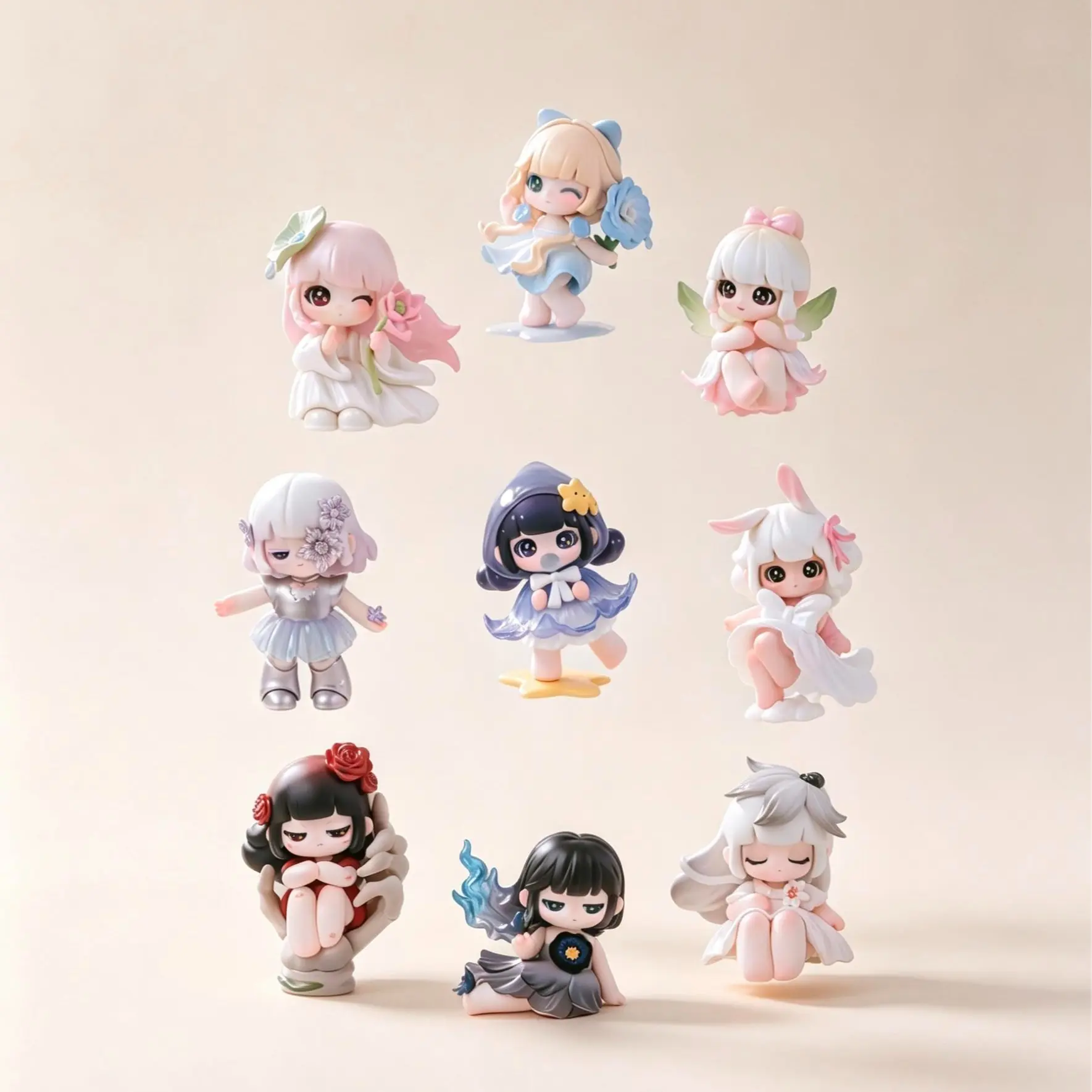 Liita Where Petals Settle Series Figures  Blind Box  Collection