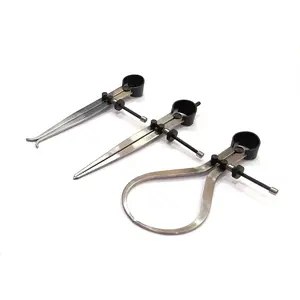 3 Pieces Spring Caliper Set - Inside, Outside & Divider 4" inch (100 mm) Measuring Tool