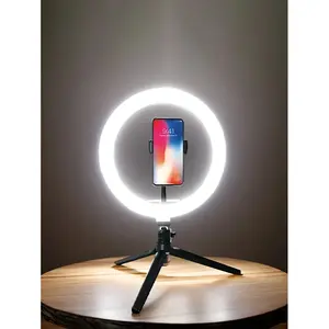 26 cm Smartphone Selfie Shooting Light Kit, Includes 26 cm Light Ring and Tripod Stand, Sports & Outdoor Leisure Accessory,summervibes