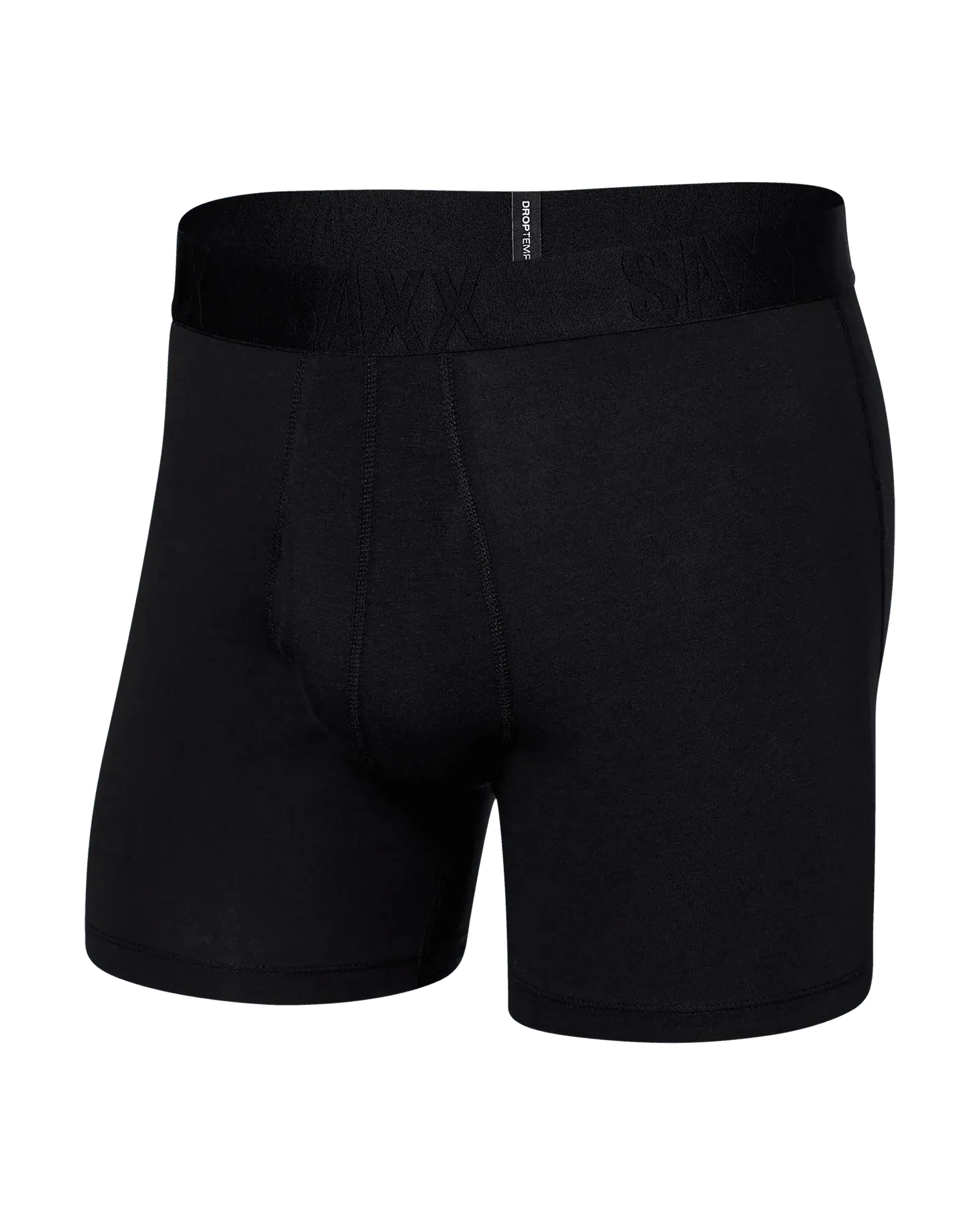 SAXX DropTemp® Cooling Cotton Boxer Brief – Black