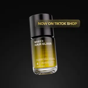 BASED Hair Elixir | Nourishes, Seals, & Protects Hair | Lightweight, Non-Greasy Formula | Instant Shine & Color Vibrancy, Advanced Heat Protection Deeply Nourishes, Helps Reduce Breakage, Premium Non-Toxic Ingredients