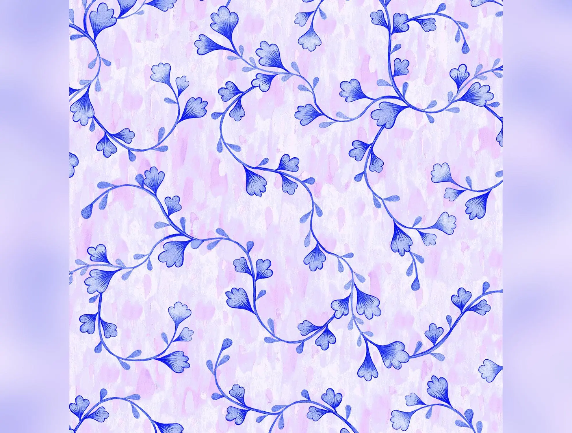Hootie Patootie - Vines Lilac by Jeremiah Ketner