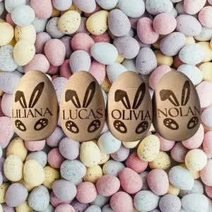 Customized Wooden Eggs