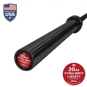 Liberty 20KG Needle Bearing Barbell Black Cerakote USA Made