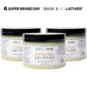 Stimulating Scalp and Hair Balm 12oz  - 3 Pack