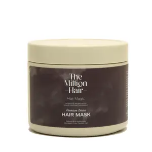 Hair Magic - Hair Mask By The Million Hair | Repairs & Moisturizes Damaged & Color Treated Hair With Wheat Protein Treatment | Hydrating Hair Mask Conditioner For Luxury Haircare | Flower Scent