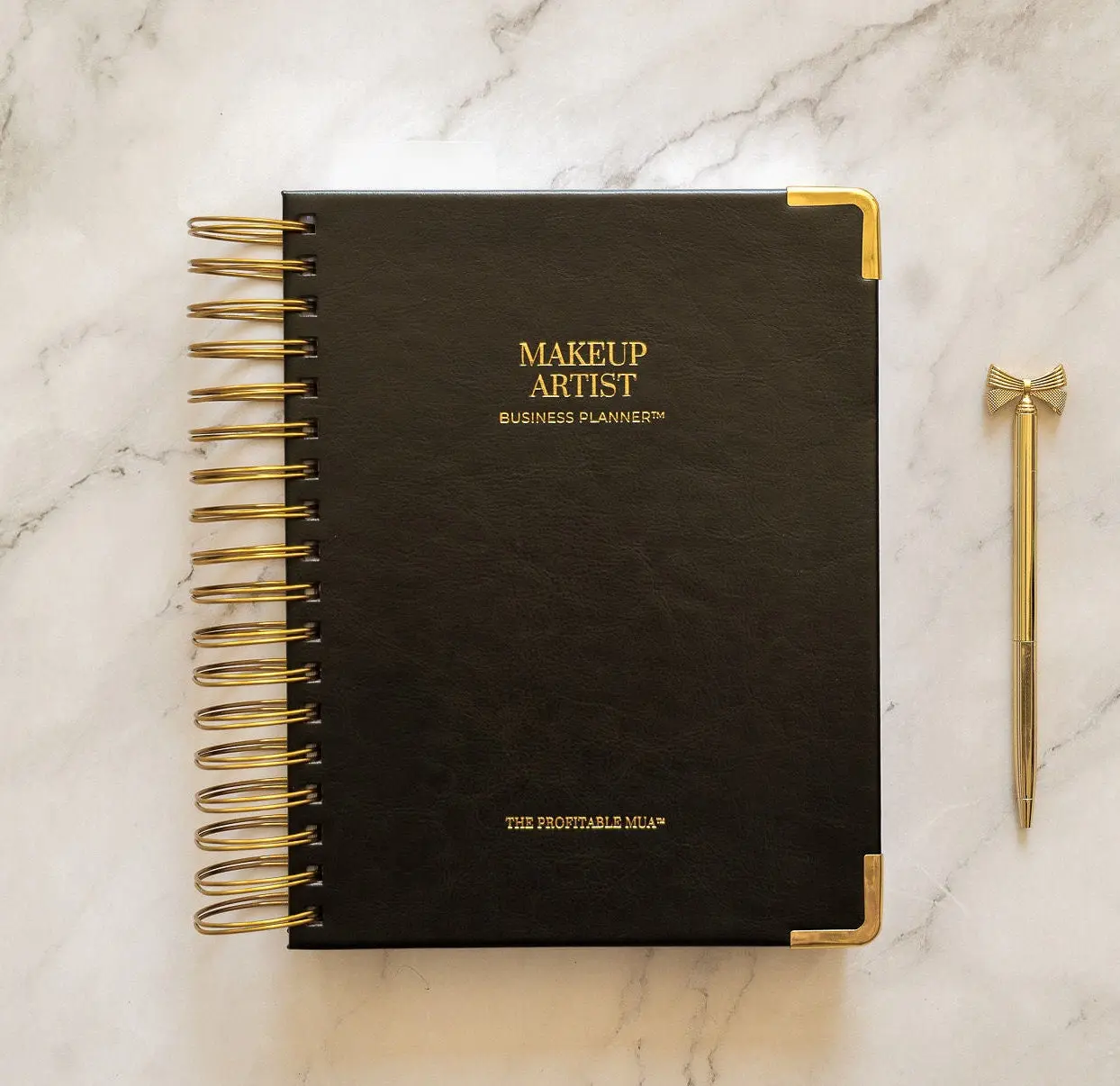 The Makeup Artist Business Planner Organizer (Undated)