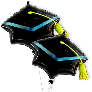 KatchOn, Graduation Cap Balloons - Big, 22 Inch, Pack of 2 |   Graduation Hat Balloon, Graduation Balloons 2025 |   Grad Cap Balloon for Graduation Decorations Class of 2025 |   Graduation Decorations 2025