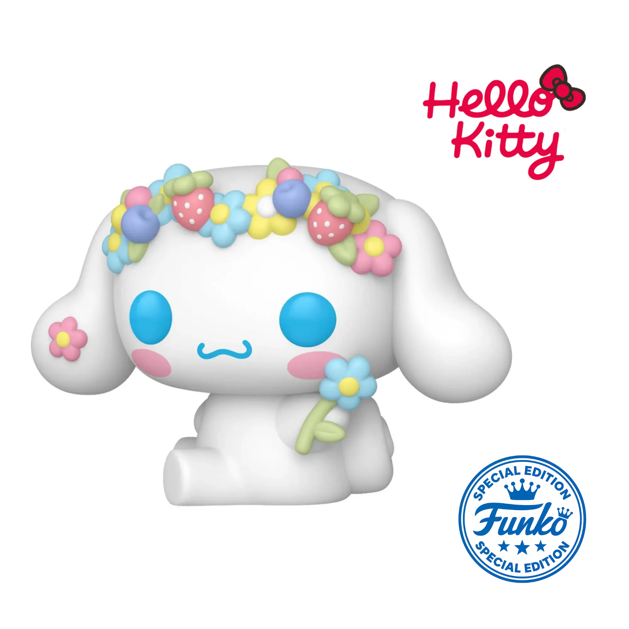 Hello Kitty Cinnamoroll with Flower Funko Pop! Exclusive Vinyl Figure #149