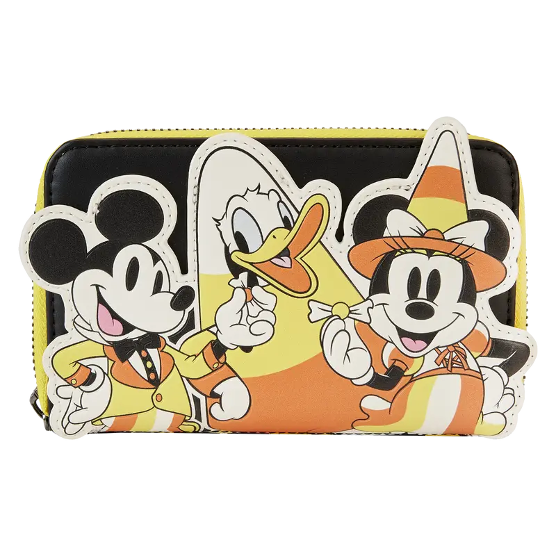 Mickey & Friends Candy Corn Zip-Around Wallet Mickey & Friends Candy Corn Zip-Around Wallet