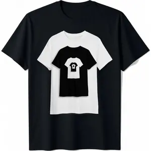 Optical Illusion - Shirt On A Shirt T-Shirt Shirt Of A Shirt Funny Meme Shirt / Weirdcore Clothing