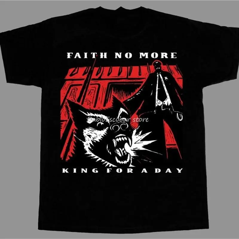 Faith No More King For A Day'95 Mike Patton New Black Shortlong Sleeve T-Shirt