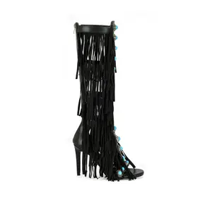 AMADEO-BLACK STILETTO SANDAL AMADEO-BLACK STILETTO SANDAL