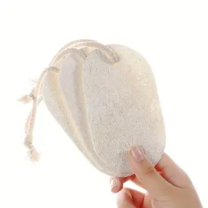 Exfoliating Sponge Loofah Bath Scrubber, Natural Exfoliator for Smooth Skin, Soft & Gentle Body Wash Tool, Perfect for Daily Use