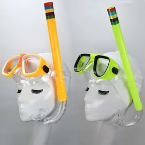 Adult & Kids Snorkeling Set, Diving Mask + Breathing Tube Kit, Comfortable Swim Gear for Beginners, Ideal for Beach Vacations