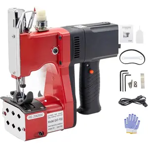 Electric Bag Sewing Machine - Ind. Handheld Bag Closer & Closing Stitcher GK9-900 for Woven Rice & Leather Bags