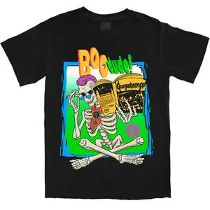 GOOSEBUMPS - BOO DUDE! - T-SHIRT, Movie Shirt, Fashion Cotton, Full Colors, Full Sizes, For Men, For Women