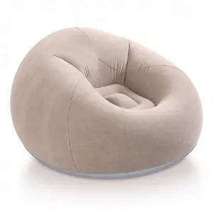 Inflatable Bean Bag Chairs For Adult Blow Up Chairs Inflatable Lazy Sofa Folding Portable Inflatable Chair For Movie Outdoor Room Bedroom Reading Camping